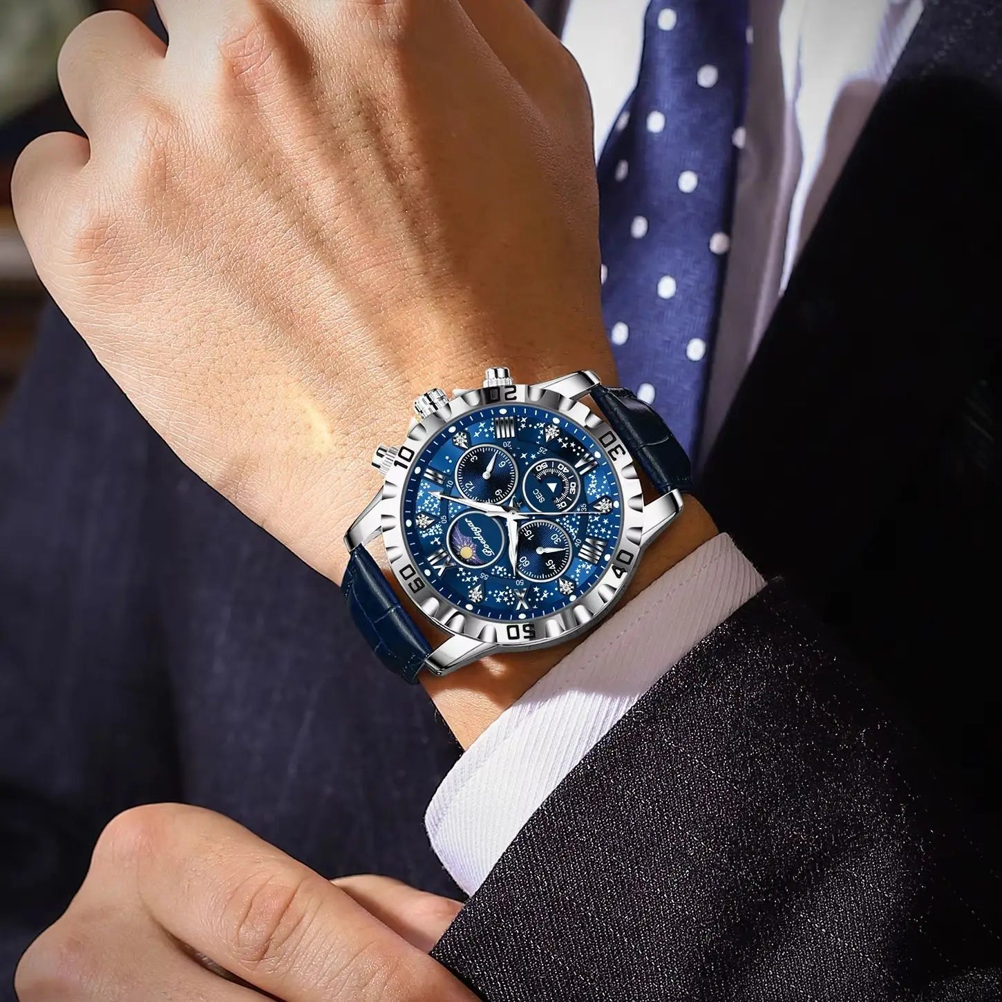 POEDAGAR Wrist watch